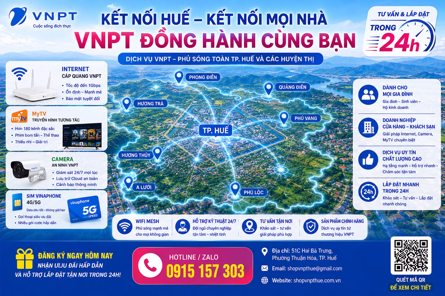 Dịch vụ VNPT tại Thừa Thiên Huế