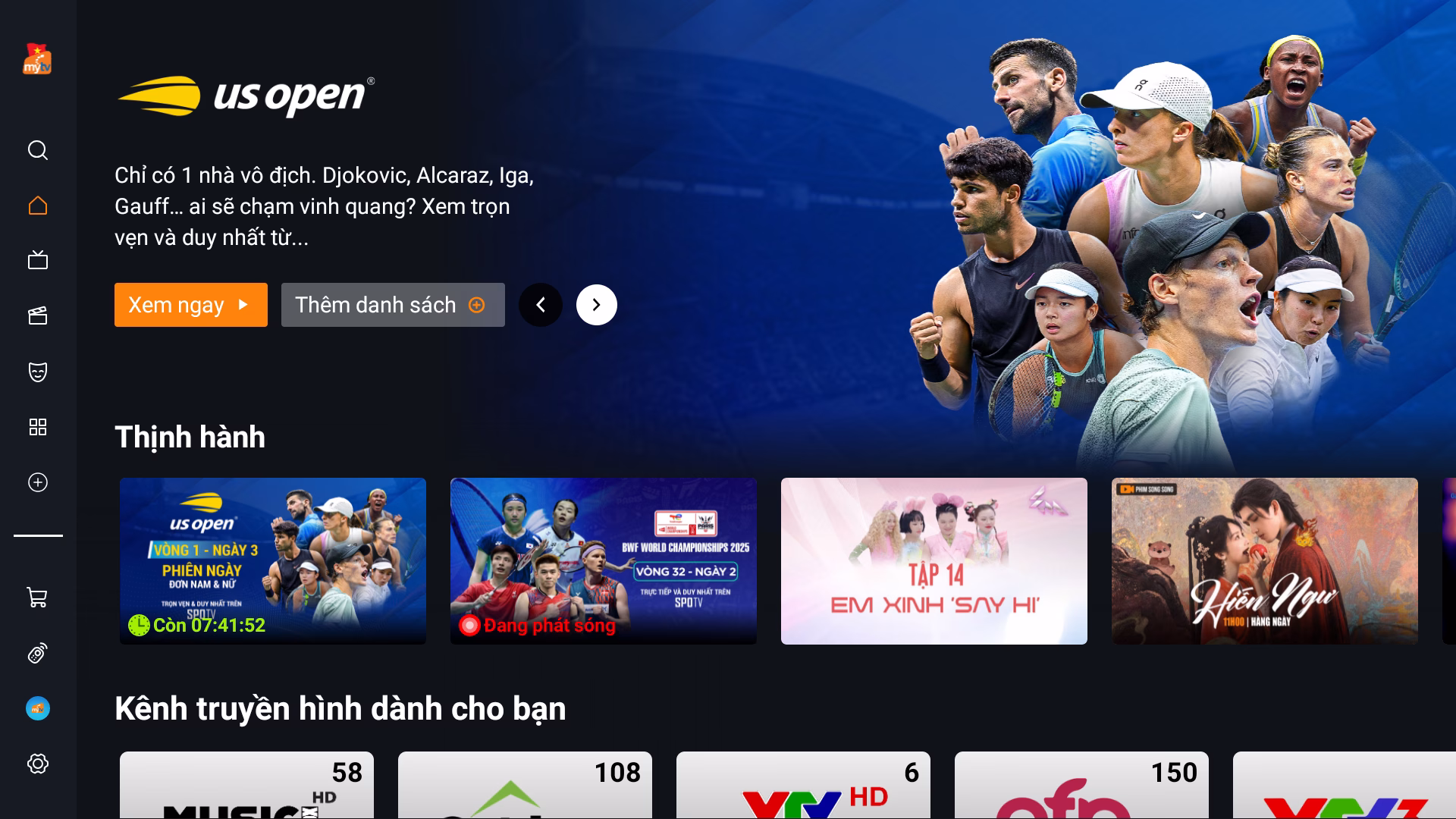Gói cước MyTV VNPT 2026