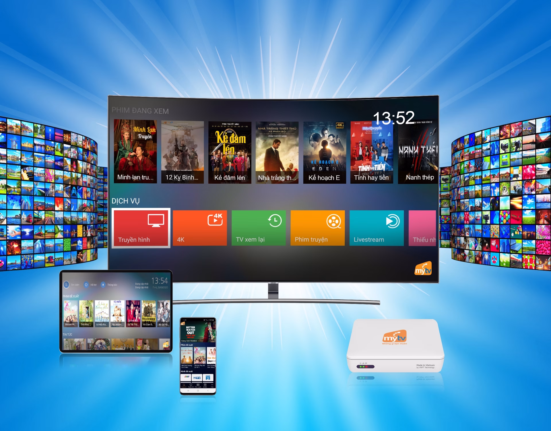 Gói cước MyTV VNPT 2026