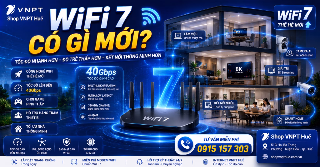 WiFi 7 có gì mới