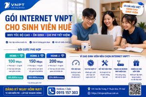Gói internet VNPT cho sinh viên Huế