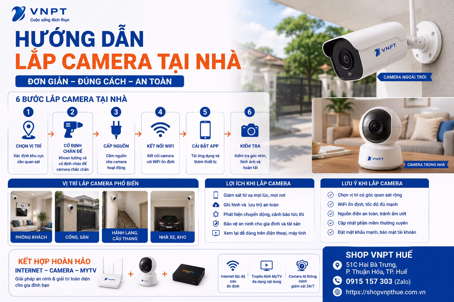 Hướng dẫn lắp camera tại nhà 2