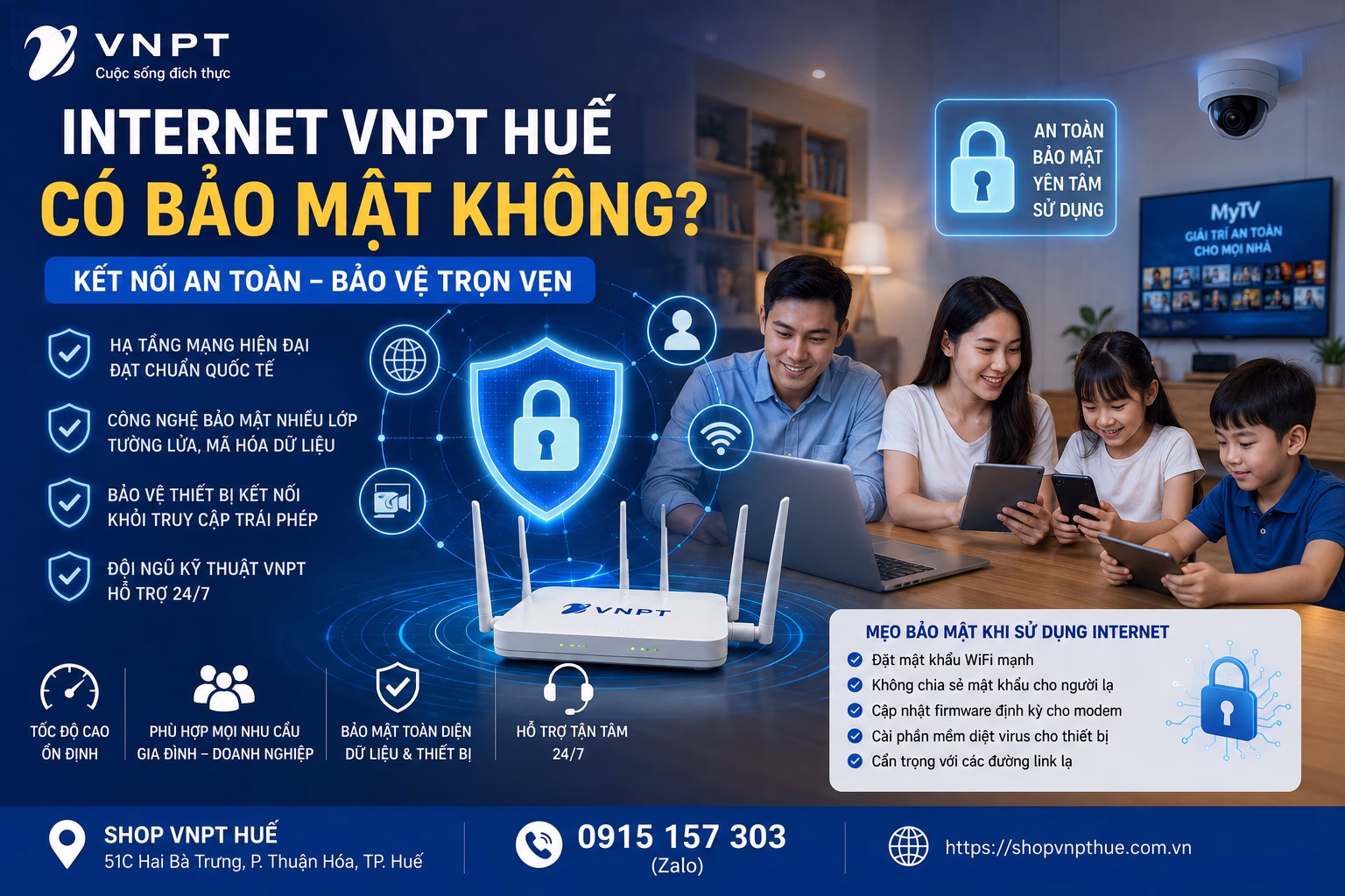Internet VNPT Huế có bảo mật không 1