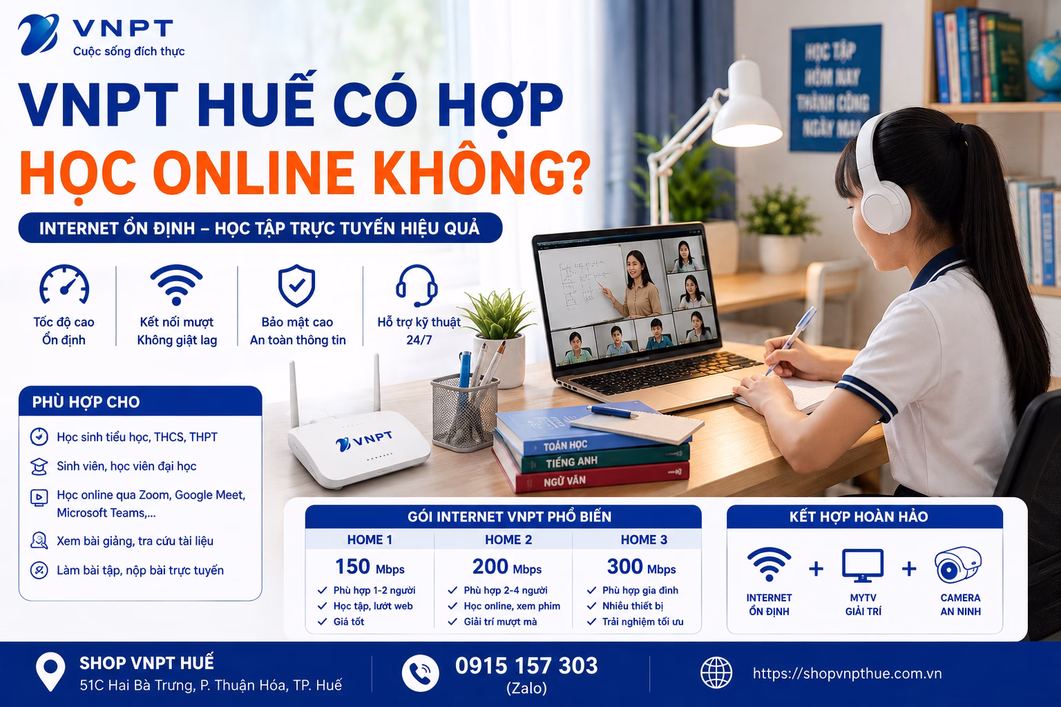 VNPT Huế có hợp học online 1