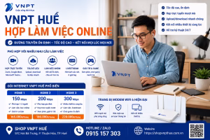 VNPT Huế có hợp làm việc online 1