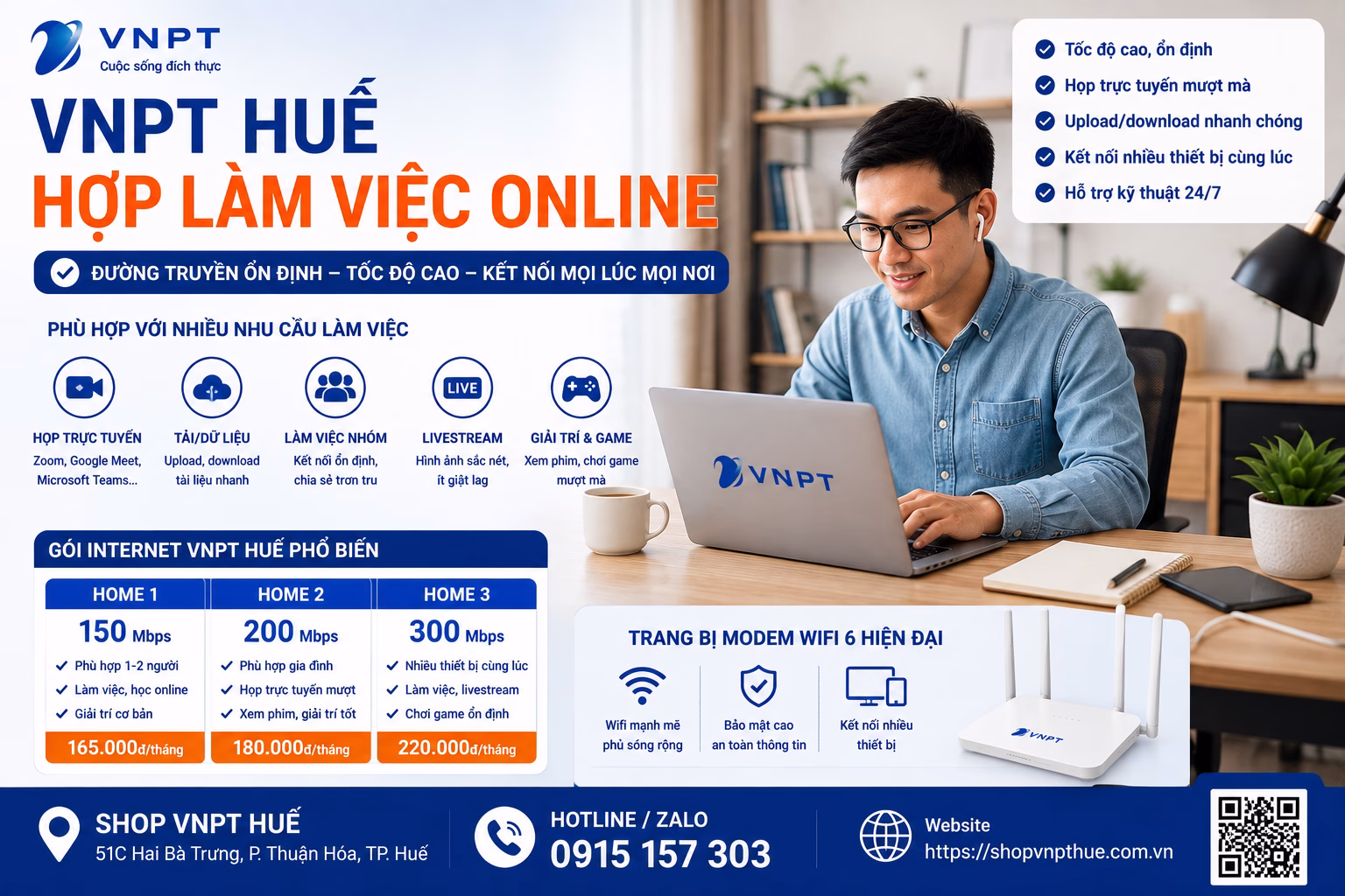 VNPT Huế có hợp làm việc online 1
