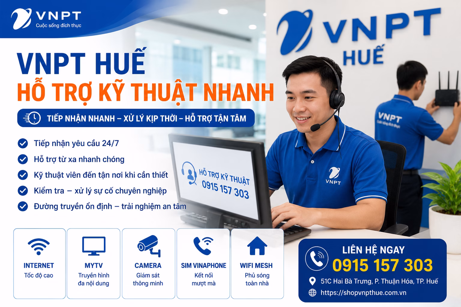 VNPT Huế có hỗ trợ kỹ thuật nhanh 2
