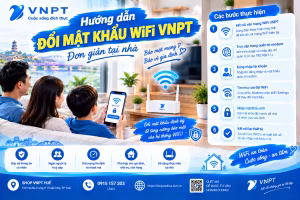 Hướng dẫn đổi mật khẩu wifi VNPT 1