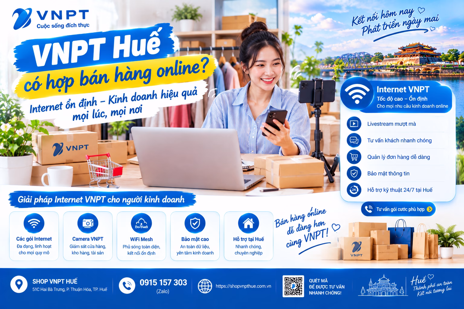 VNPT Huế có hợp bán hàng online 1