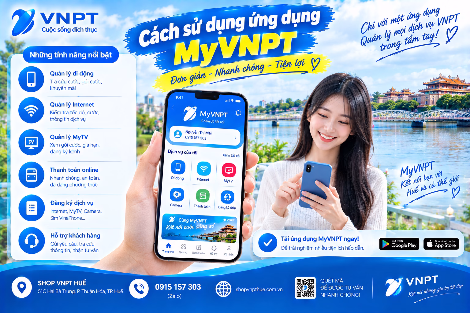 Cách sử dụng ứng dụng MyVNPT 2