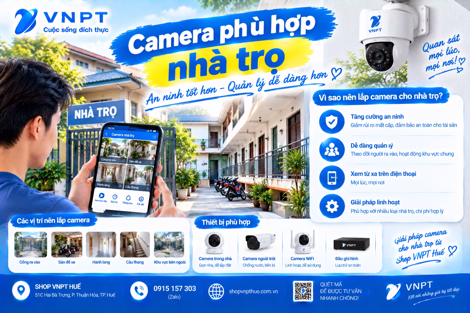 Camera phù hợp nhà trọ 1