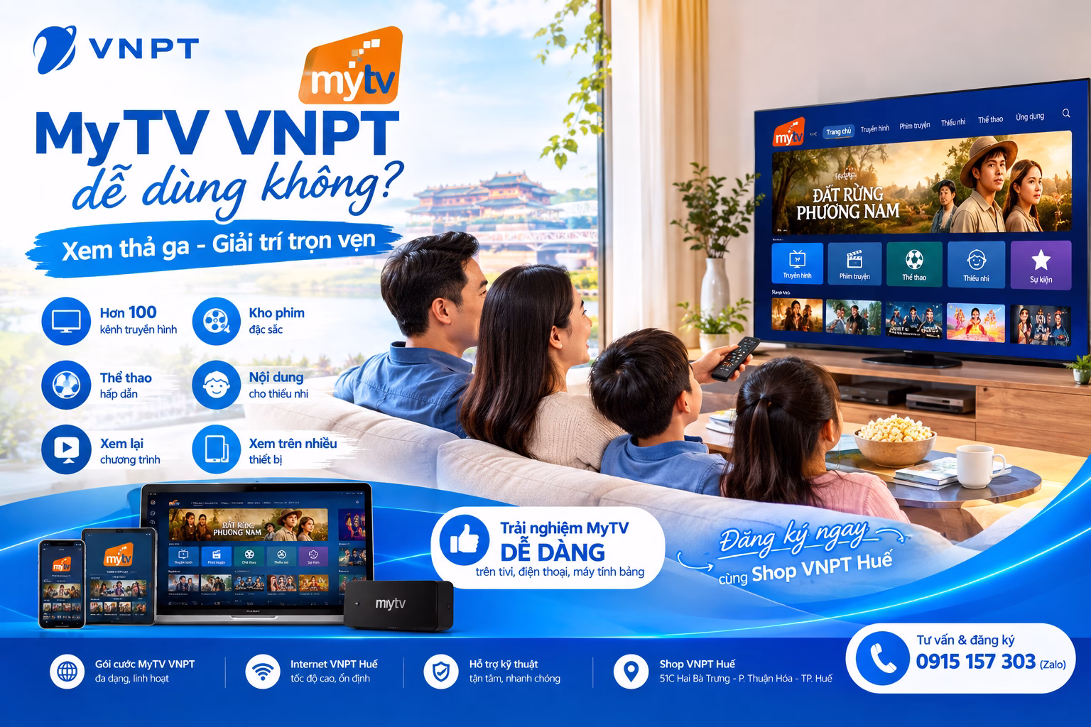 MyTV VNPT dễ dùng không 1