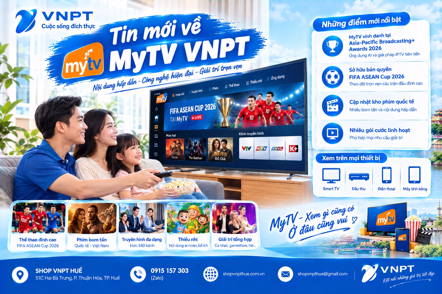 Tin mới về MyTV VNPT 1