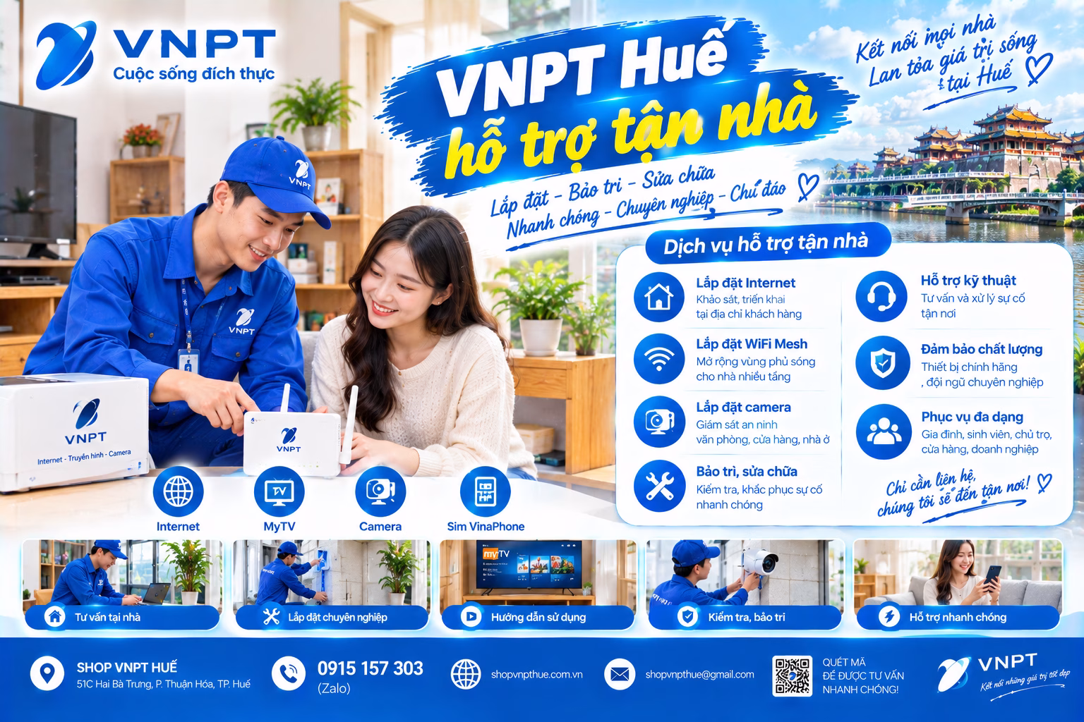 VNPT Huế có hỗ trợ tận nhà 2