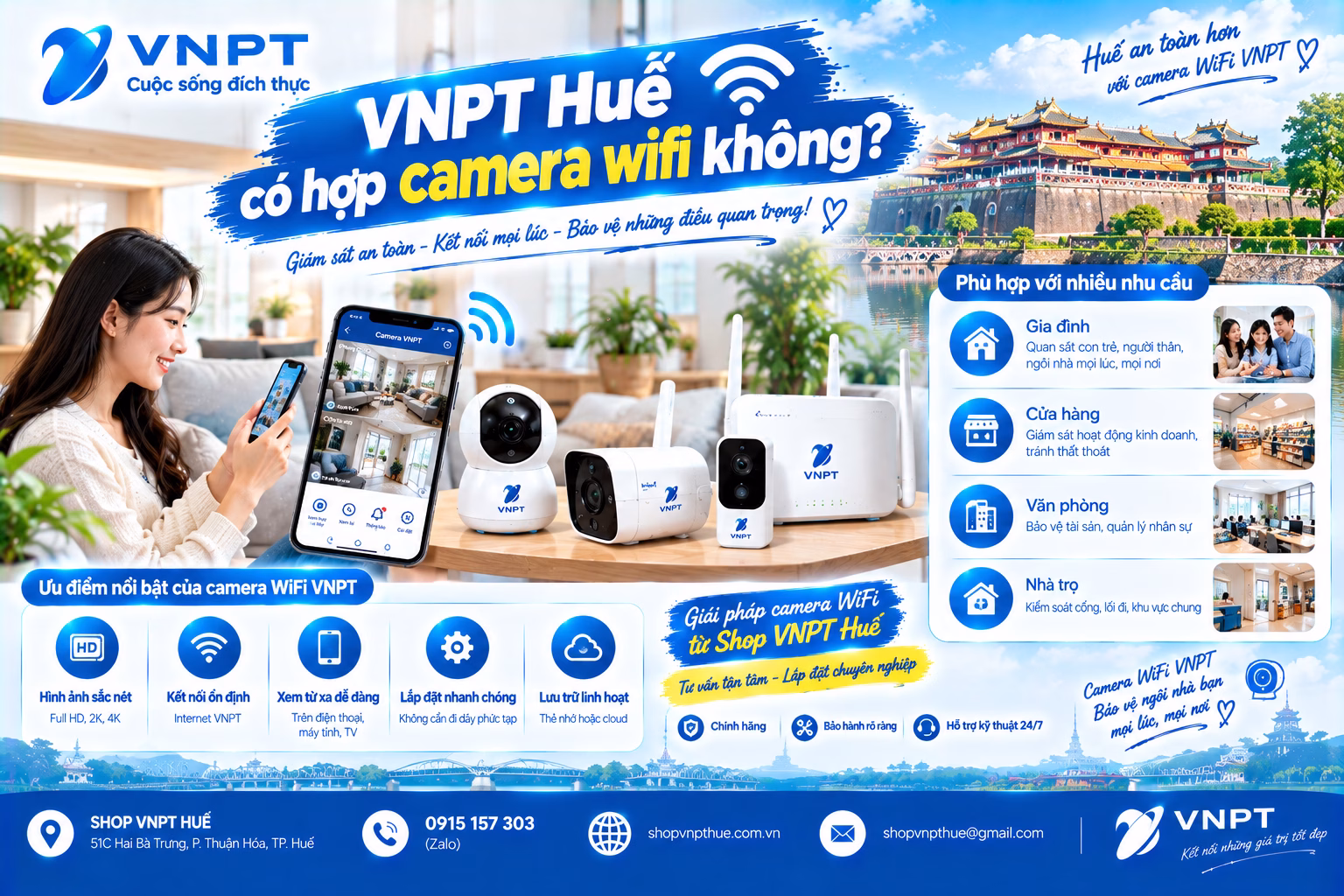 VNPT Huế có hợp camera wifi 1